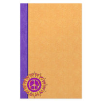 Peace Sun Spiral Stationery