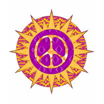Peace Sun Spiral t-shirts by orsobear Peace Sun Spiral t-shirts