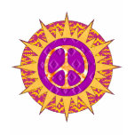 Peace Sun Spiral Tee Shirt