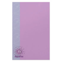 Peace Sun Stationery Design