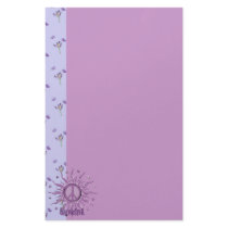 Peace Sun Custom Stationery