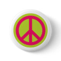 Peace Symbol 01 Button