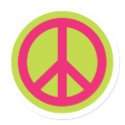 Peace Symbol 01 Sticker