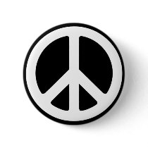 Peace Symbol buttons by JessicaInSeattle Peace Symbol buttons