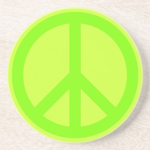 Peace Symbol Coaster coaster