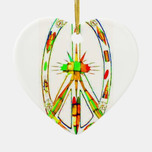 peace symbol colored glass christmas ornaments zazzle peace symbol colored glass christmas ornaments zazzle