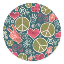 Peace Symbol Design stickers