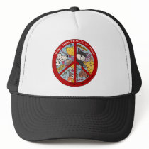 Peace Symbol-Humane Hats