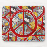 Peace Symbol-Humane Mousepads