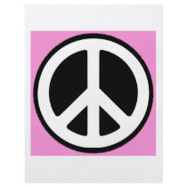 Peace Symbol  in Pink! flyers