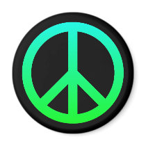 Peace Symbol Magnet