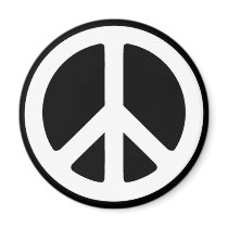 Peace Symbol magnets