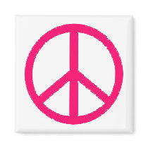peace symbol magnet