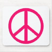 peace symbol mousepads