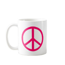 peace symbol mugs