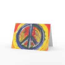Peace symbol notecards by jbmontero Peace symbol notecards