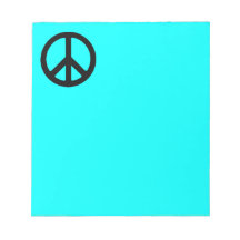 Peace Symbol Notepad