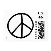 Peace Symbol postage