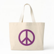 Peace Symbol - Purple bags by visualnewbie Peace Symbol - Purple bags
