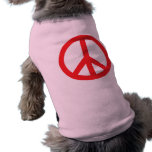 Peace Symbol - Red Dog Tee