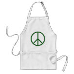 Peace Symbol Sign Love Hippie Anti War Protest Apron