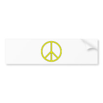 Peace Symbol Sign Love Hippie Anti War Protest bumper stickers
