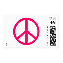 peace symbol stamp