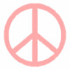 peace symbol sticker