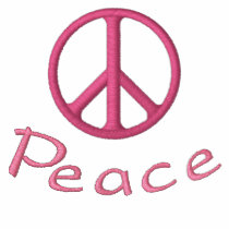 Peace Symbol T-shirt embroidered shirts by Stitchbaby Peace Symbol T-shirt embroidered shirts
