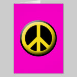 Peace Symbol (Yellow) cards