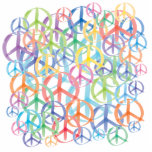 Peace Symbols Art Acrylic Cut Out
