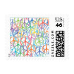 Peace Symbols Art Postage Stamps