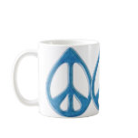 Peace-Tear Drop Coffee Mug