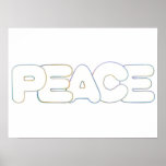 Peace, the word, Poster