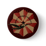 Peace Through Commerce Button