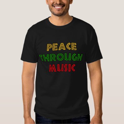 Peace Through Music Shirt