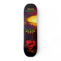 Peace Through Music skateboards by orsobear Peace Through Music skateboards