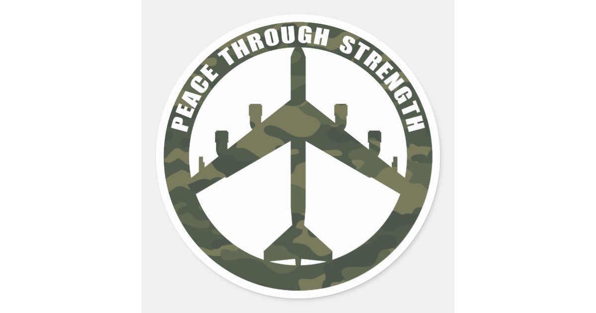 peace through strength shirt