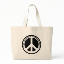 Peace Through Superior Firepower Tote Bags