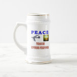 PEACE THROUGH SUPERIOR FIREPOWER MUG