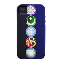 Peace Through World Religions Case-Mate iPhone 4 Cases