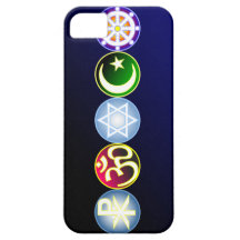 Peace Through World Religions iPhone 5 Covers