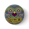 peace-thru-art-star-face buttons by gregvan peace-thru-art-star-face buttons