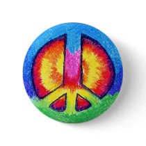 Peace Tie~Dye Pins