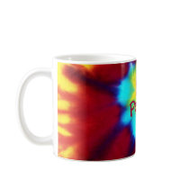 Peace-Tie Dye Look Mug mugs