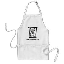 Peace - Time Is Running Out aprons