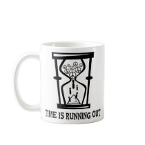 Peace - Time Is Running Out mugs