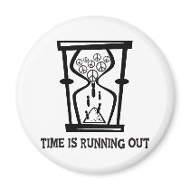 Peace - Time Is Running Out magnets