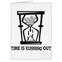 Peace - Time Is Running Out cards