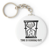 Peace - Time Is Running Out keychains